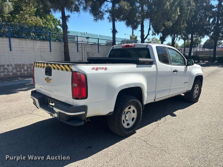 image for item YA3898 2019 Chevrolet Colorado Ext. Cab pickup truck