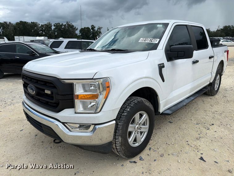 2021 Ford F150 Crew Cab pickup truck