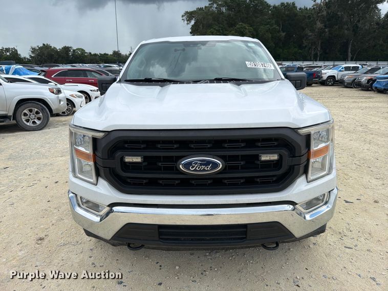 image for item YA4035 2021 Ford F150 Crew Cab pickup truck