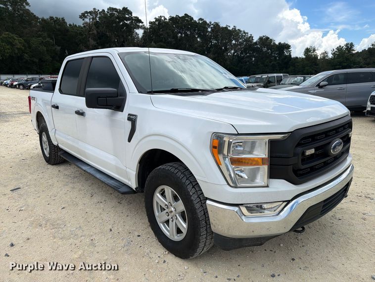 image for item YA4035 2021 Ford F150 Crew Cab pickup truck