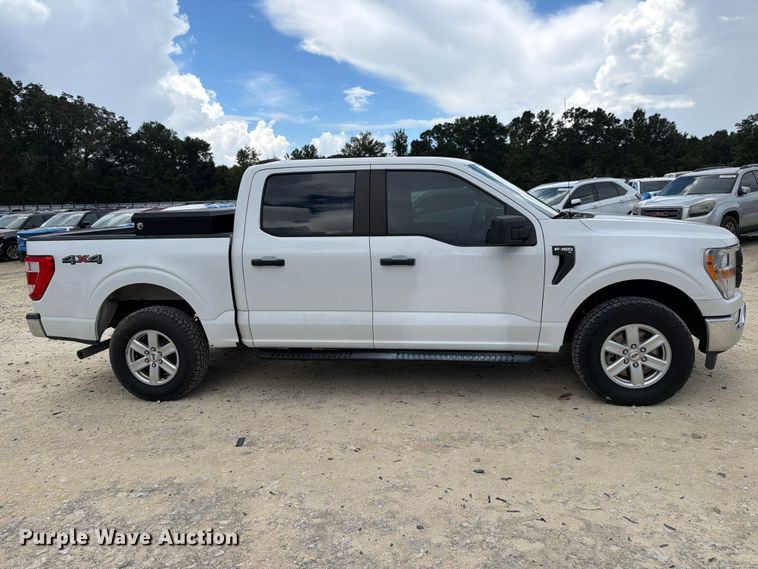 image for item YA4035 2021 Ford F150 Crew Cab pickup truck