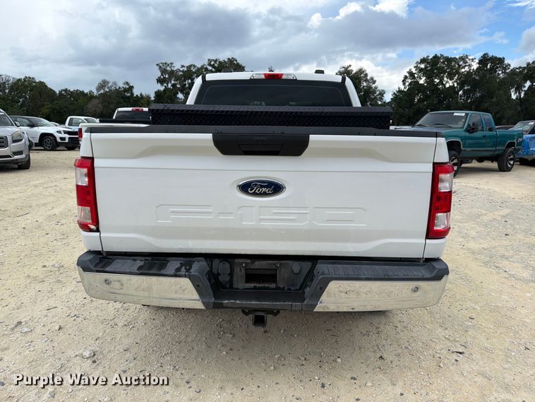 image for item YA4035 2021 Ford F150 Crew Cab pickup truck