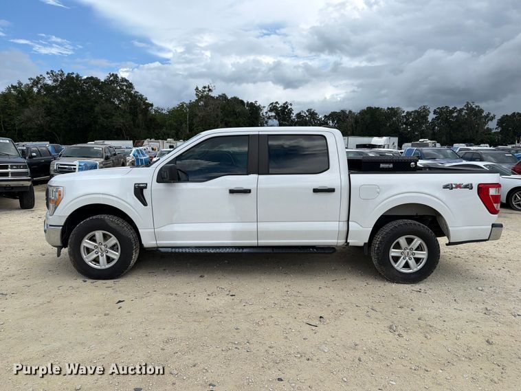 image for item YA4035 2021 Ford F150 Crew Cab pickup truck