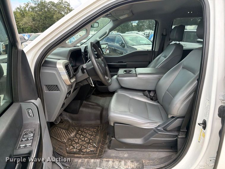 image for item YA4035 2021 Ford F150 Crew Cab pickup truck
