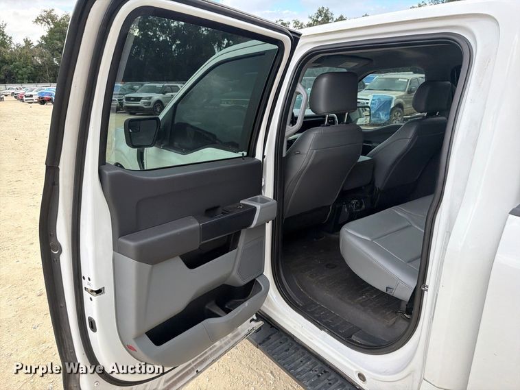 image for item YA4035 2021 Ford F150 Crew Cab pickup truck