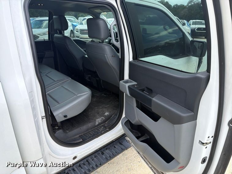 image for item YA4035 2021 Ford F150 Crew Cab pickup truck