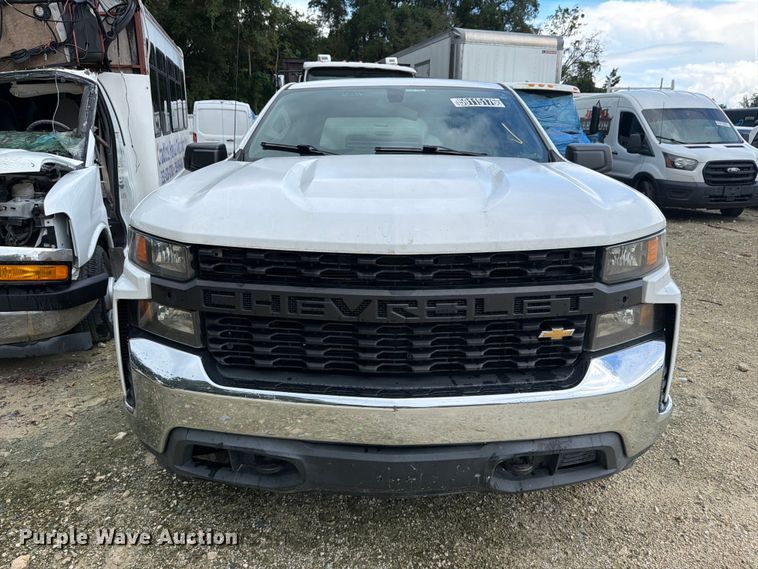 image for item YA4038 2021 Chevrolet Silverado 1500 Crew Cab pickup truck