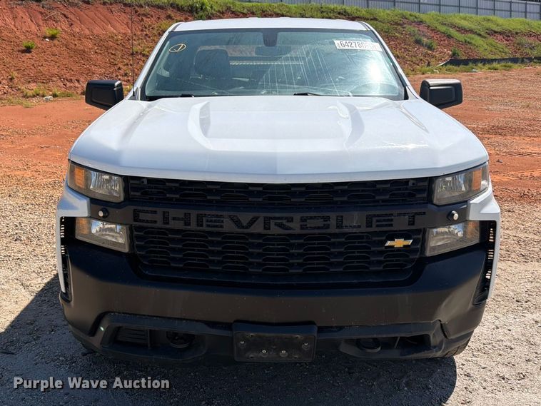 image for item YA4529 2022 Chevrolet Silverado 1500 Crew Cab pickup truck