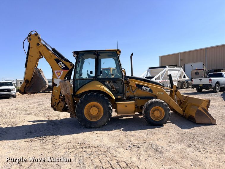 image for item DU1501 2011 Caterpillar 420E backhoe