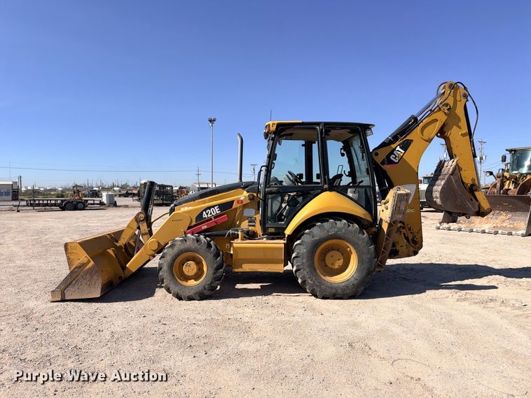 image for item DU1501 2011 Caterpillar 420E backhoe