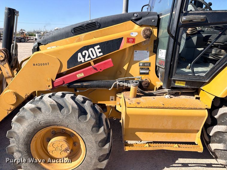 image for item DU1501 2011 Caterpillar 420E backhoe