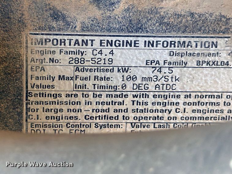 image for item DU1501 2011 Caterpillar 420E backhoe