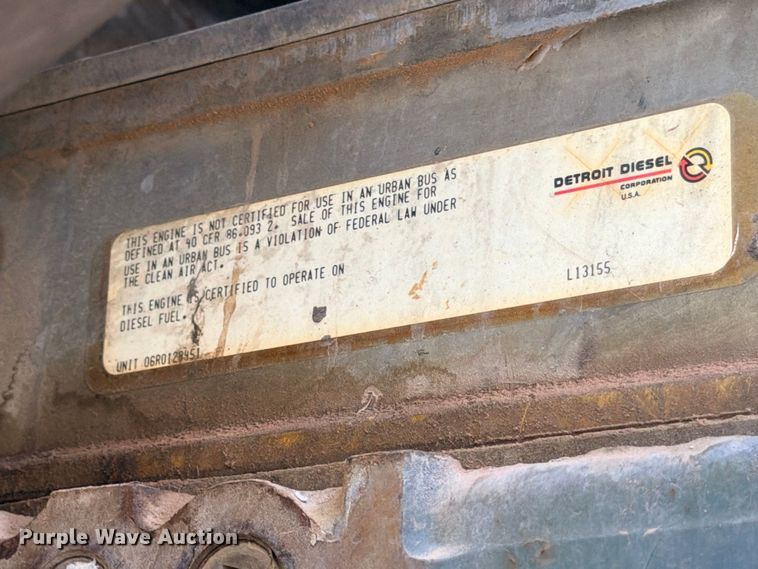 image for item DU1516 1994 Ford Aeromax L9000 water truck