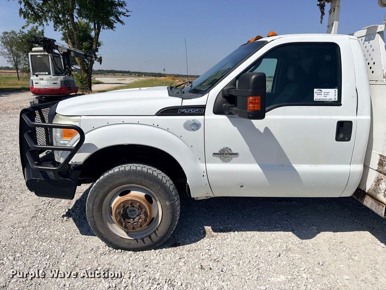 image for item DU1528 2016 Ford F550 bucket truck