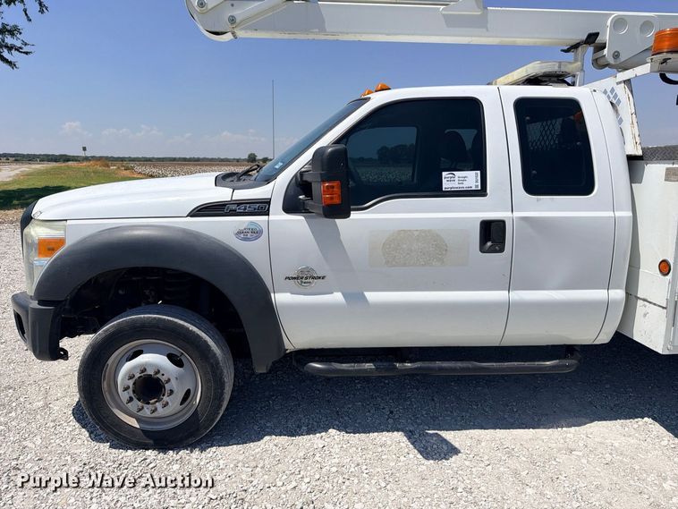 image for item DU1532 2016 Ford F-450 Ext. Cab bucket truck