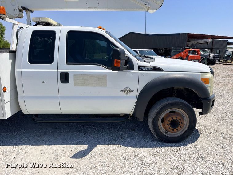 image for item DU1532 2016 Ford F-450 Ext. Cab bucket truck