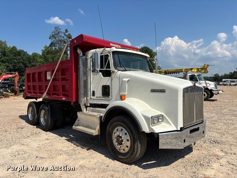 image for item DU6335 2016 Kenworth T800 dump truck
