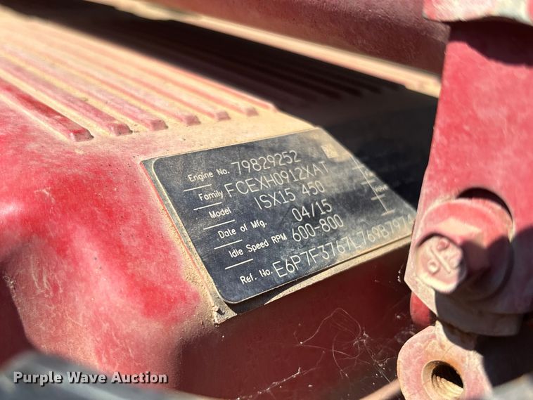 image for item DU6335 2016 Kenworth T800 dump truck