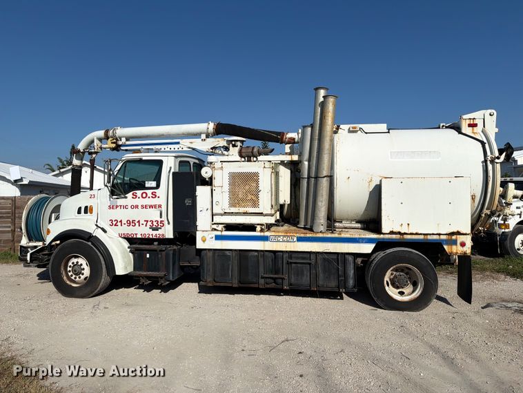 image for item DV7311 2003 Sterling Truck L7500 Series sewer jetter truck