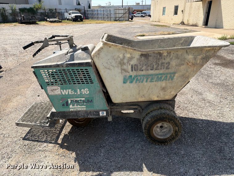 image for item DV8588 Whiteman WBH-16 concrete buggy