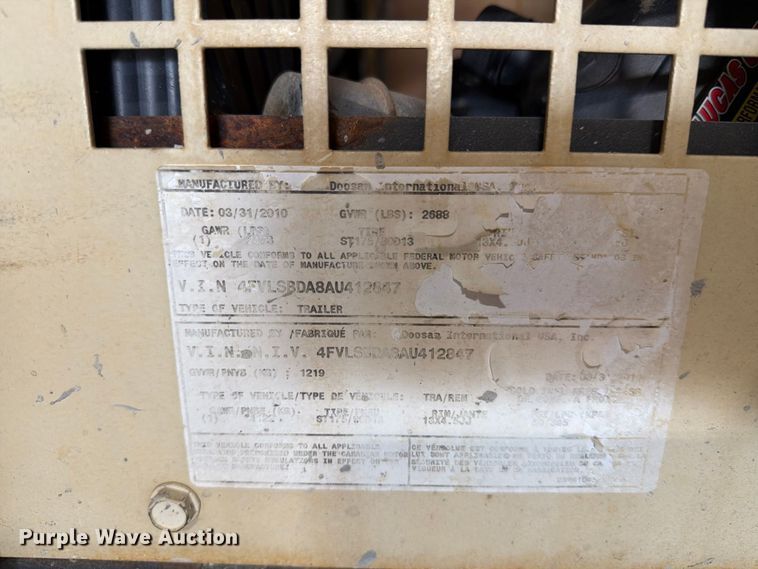 image for item DV8590 2010 Doosan light plant