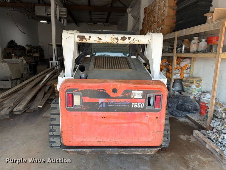 image for item DV8591 2015 Bobcat T650 tracked skid steer loader