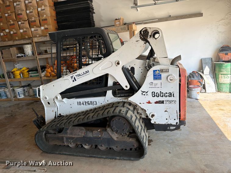 image for item DV8591 2015 Bobcat T650 tracked skid steer loader