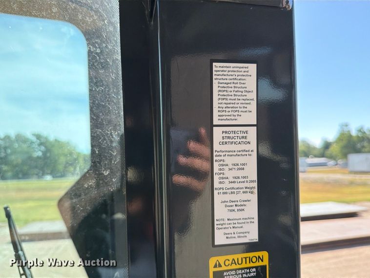 2018 John Deere 750K LGP