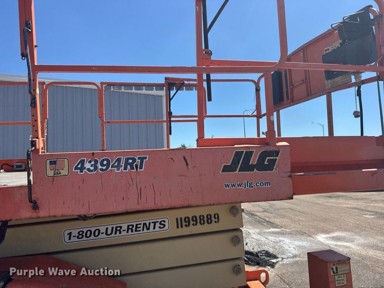 image for item DY3226 JLG 4394RT scissor lift