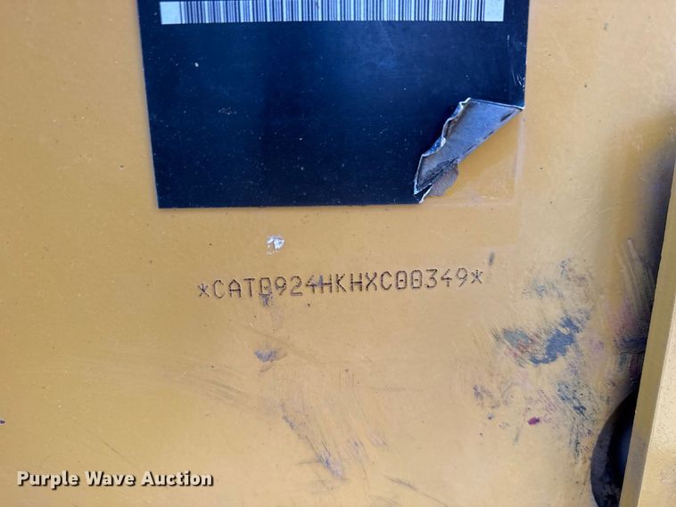 image for item DY3276 2008 Caterpillar 924H wheel loader