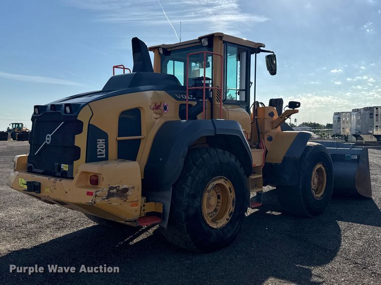 image for item DY3284 2018 Volvo L120H wheel loader
