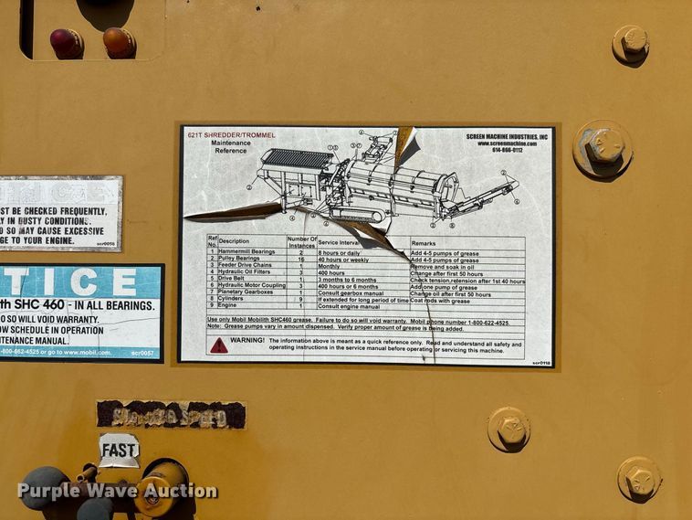 image for item DZ4685 2005 Screen Machine 621T trommel screen