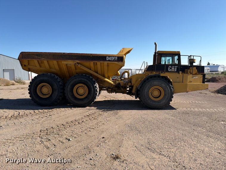 image for item EA0435 1999 Caterpillar D400E articulated haul truck