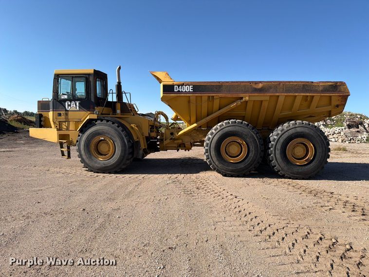 image for item EA0435 1999 Caterpillar D400E articulated haul truck