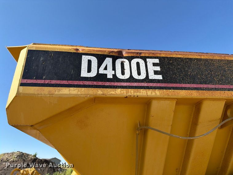 image for item EA0435 1999 Caterpillar D400E articulated haul truck