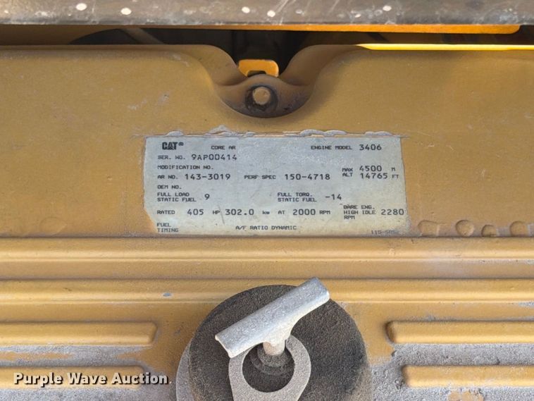 image for item EA0436 1999 Caterpillar D400E II articulated haul truck