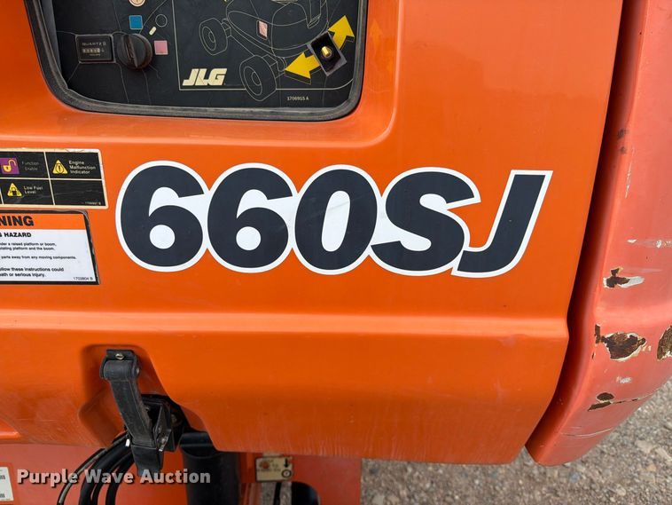 image for item EA0441 2008 JLG 660SJ boom lift