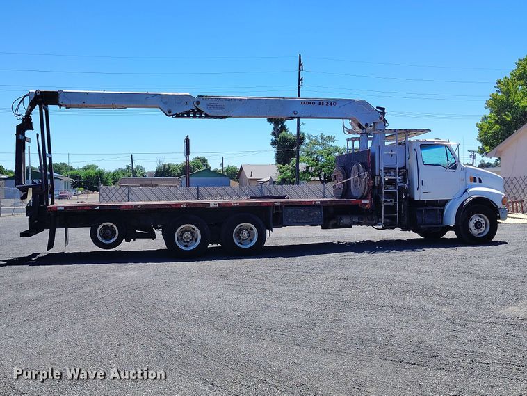 image for item ED0166 2000 Sterling L9500 crane truck