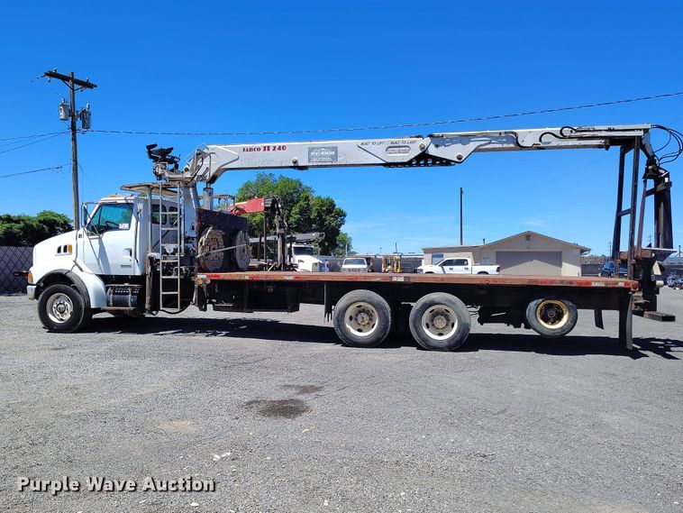 image for item ED0166 2000 Sterling L9500 crane truck
