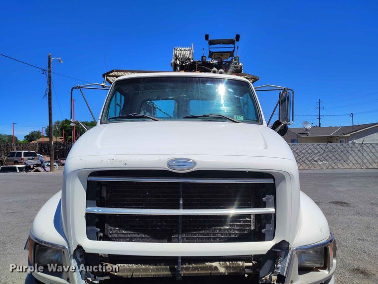 image for item ED0166 2000 Sterling L9500 crane truck