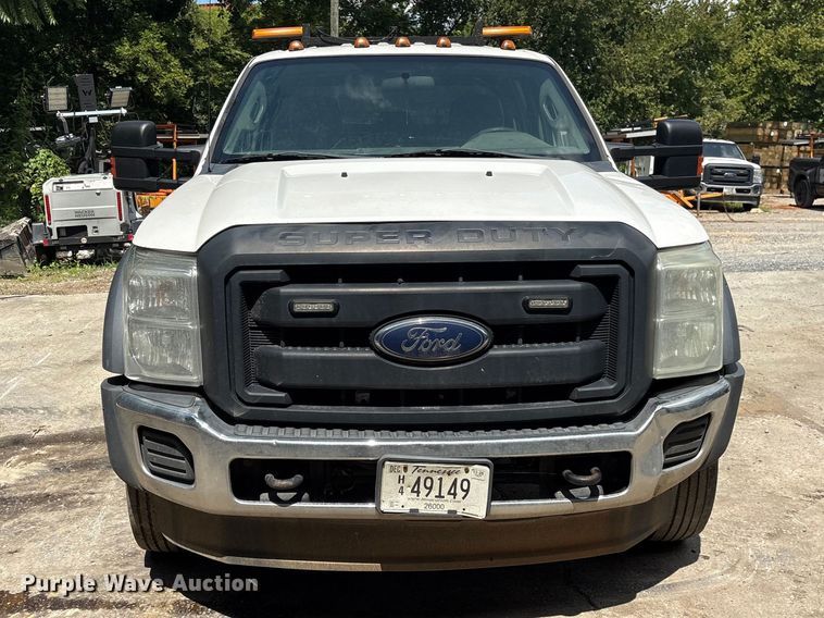 image for item EF1327 2016 Ford F550 Super Duty Crew Cab utility / service truck