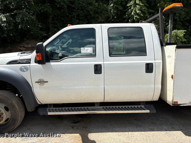 image for item EF1327 2016 Ford F550 Super Duty Crew Cab utility / service truck