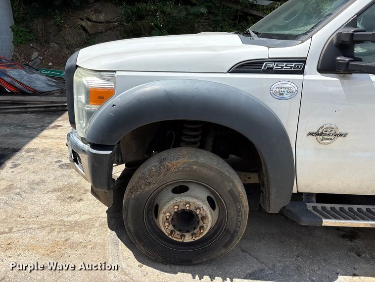 image for item EF1327 2016 Ford F550 Super Duty Crew Cab utility / service truck