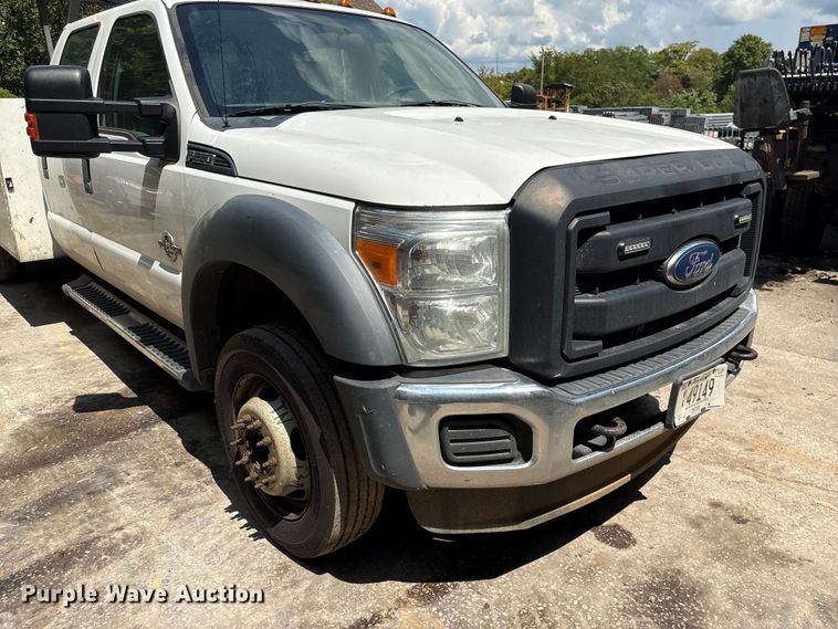 image for item EF1327 2016 Ford F550 Super Duty Crew Cab utility / service truck
