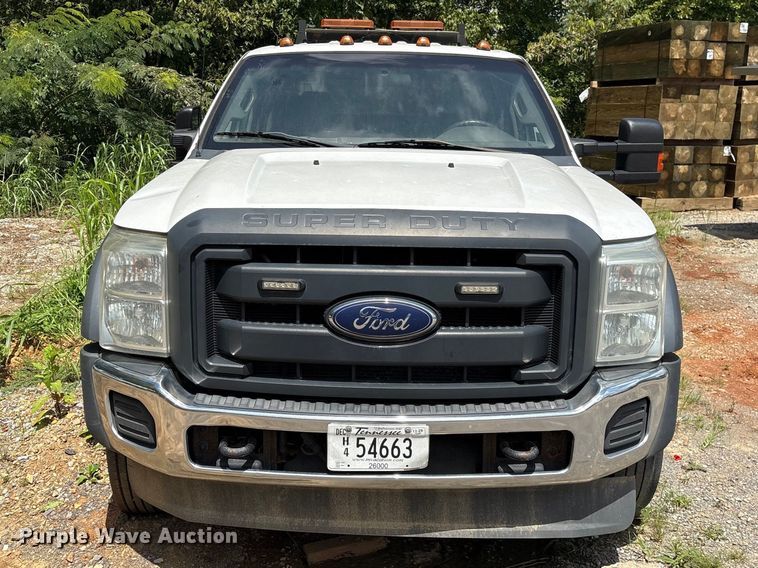 image for item EF1328 2016 Ford F550 Super Duty Crew Cab utility / service truck