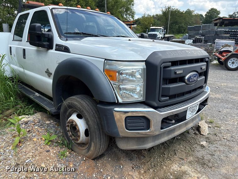 image for item EF1328 2016 Ford F550 Super Duty Crew Cab utility / service truck