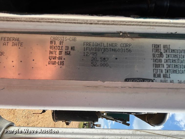 image for item EF1347 1996 Freightliner FLD vacuum truck