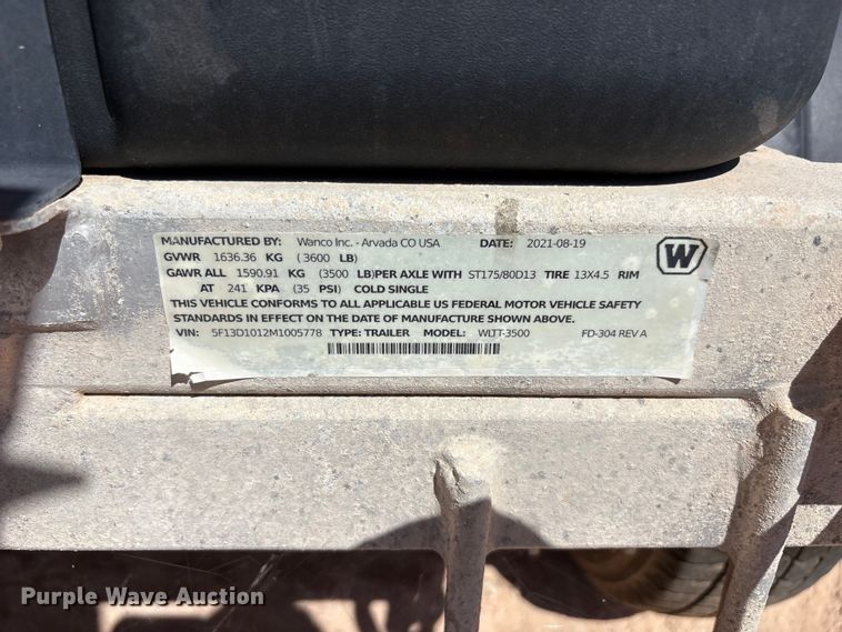 image for item EF6359 (5) Wanco WLTT-3500 light plants