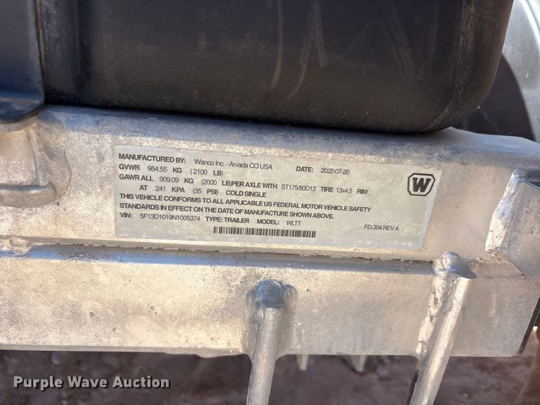 image for item EF6359 (5) Wanco WLTT-3500 light plants