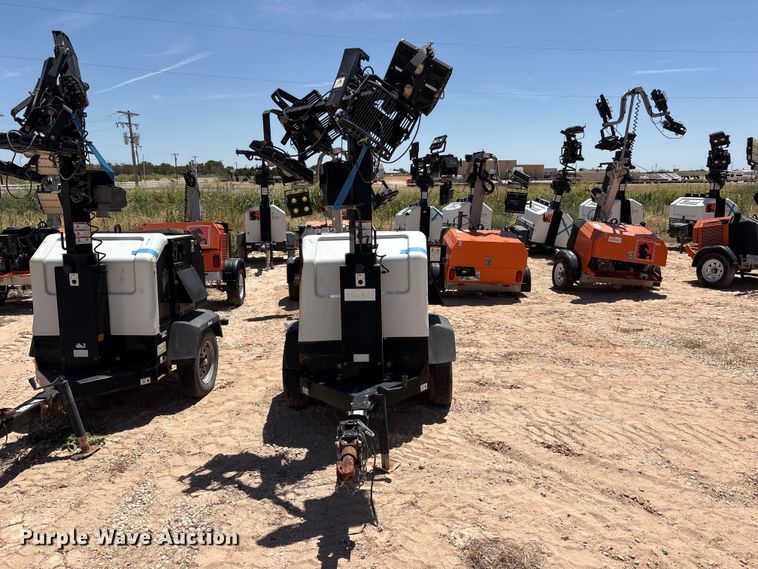 image for item EF6362 (3) Allmand NIGHT-LITE V-SERIES NLV light plants